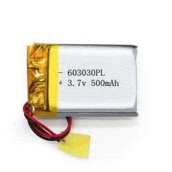 Batterie 500 mAh - 3.7V - pour micro GSM - caméra espion