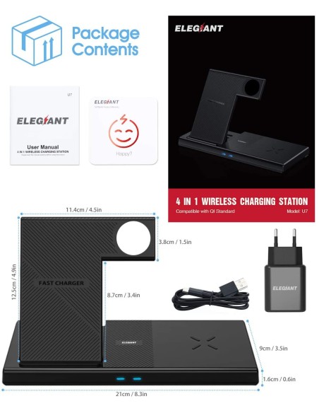 Station de charge : Module caméra - Micro espion GSM