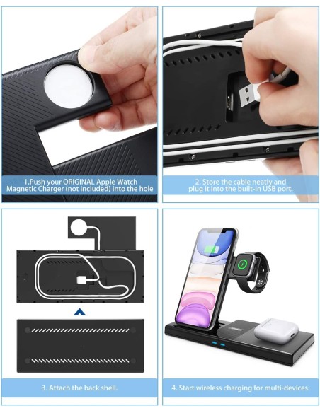 Station de charge : Module caméra - Micro espion GSM