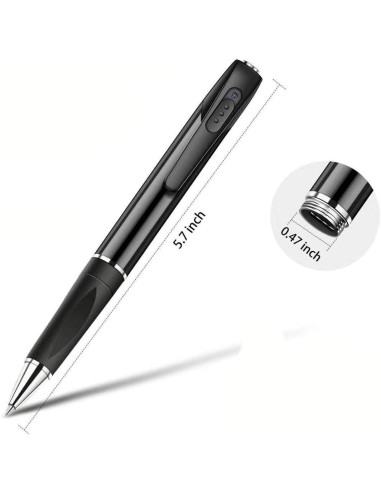 Stylo camera espion full hd - enregistrement en continu et son