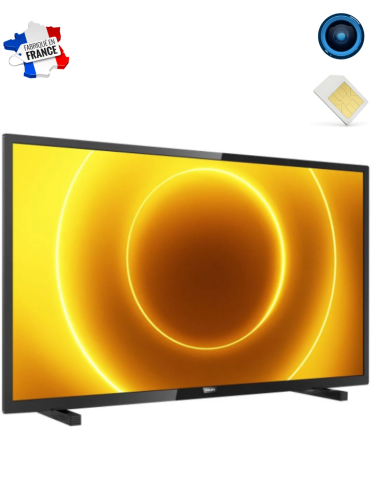 Télévision led essentielB 4K ultra HD - Module caméra Wifi