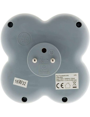 Multiprise triplette micro espion - Alerte sur détection de son