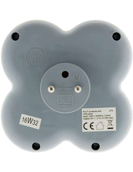 Multiprise triplette micro espion - Alerte sur détection de son