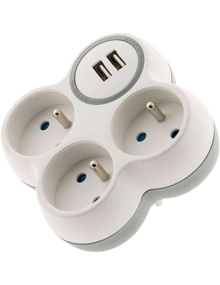 Multiprise triplette micro espion - Alerte sur détection de son