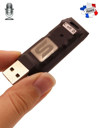 Mini micro espion enregistreur - ultra longue duree 100 jours