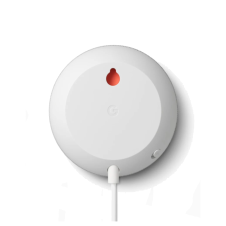 Enceinte connectee google Nest Mini - micro gsm - de dos