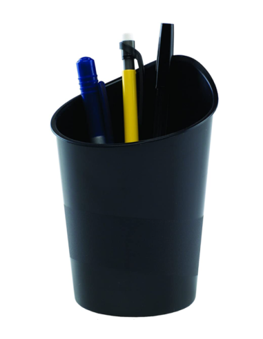 Pot à crayon et stylo noir personnalisable - Caméra / Dictaphone / GSM