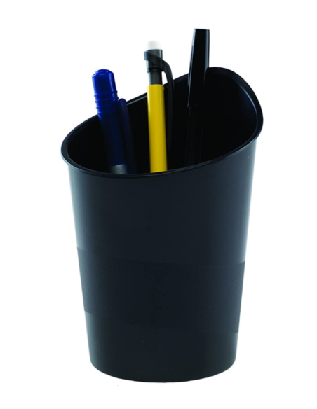 Pot à crayon et stylo noir personnalisable - Caméra / Dictaphone / GSM