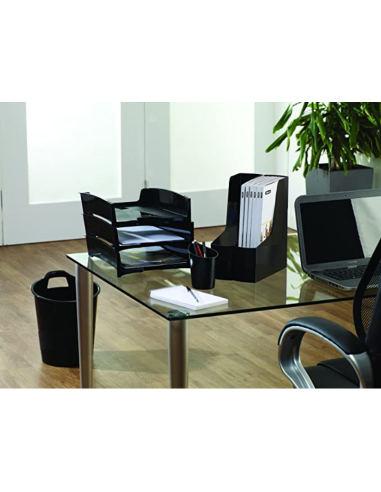 Pot à crayon et stylo noir personnalisable - Caméra / Dictaphone / GSM