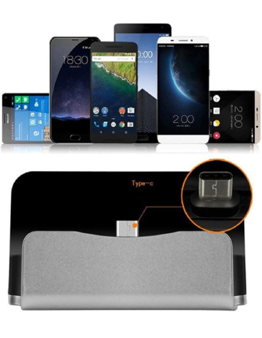 copy of Dock téléphone et chargeur type C gris - Micro GSM / Module Caméra