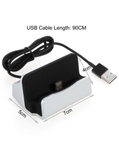 copy of Dock téléphone et chargeur type C gris - Micro GSM / Module Caméra