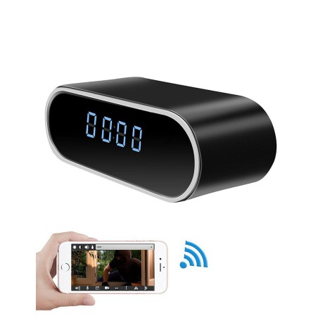 Horloge caméra espion Wifi HD – Vision Nocturne - Vision à Distance