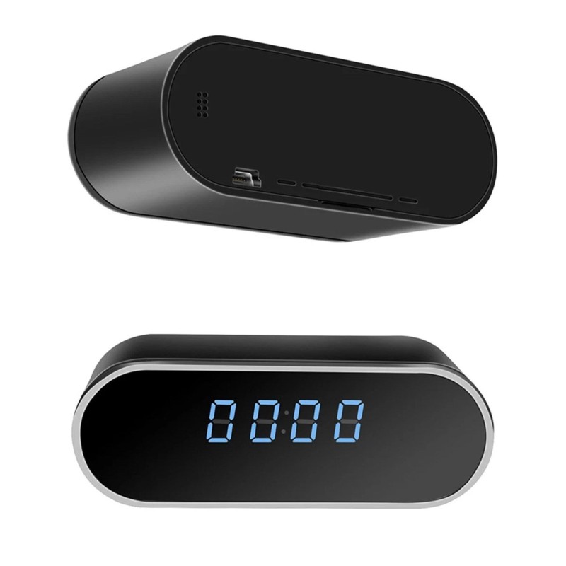 Horloge caméra espion Wifi HD – Vision Nocturne - Vision à Distance