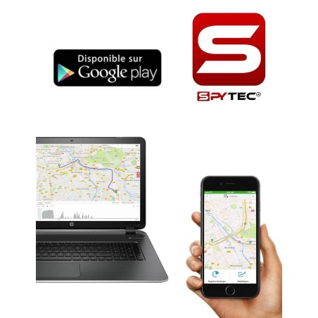 Balise GPS grande autonomie - etanche - application Spytec