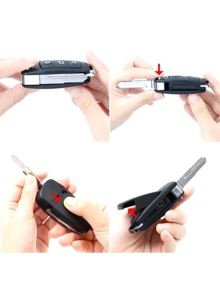 Clé de voiture caméra espion Full HD – Vision nocturne - Détection de mouvement