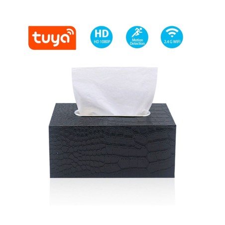 copy of Boite à mouchoirs caméra espion WIFI - Vision à distance