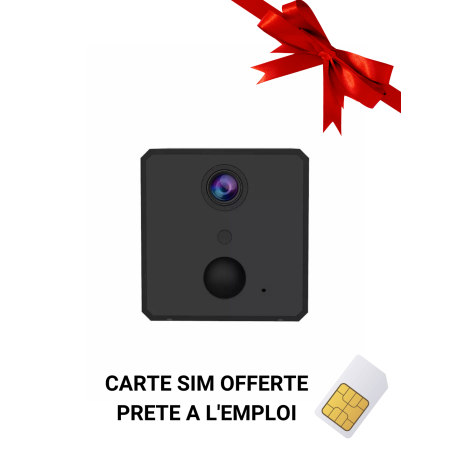 Camera 4G extreme autonomie avec carte sim offerte