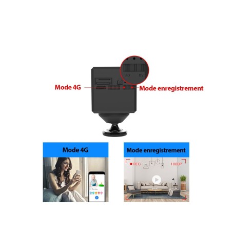 Camera 4g extreme autonomie + SIM offerte - enregistrement