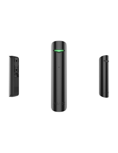 Détecteur sans fil qui signale les bris de vitre noir - AJAX - GLASSPROTECT