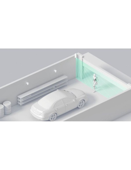 Détecteur de mouvement à rideau AJAX CURTAINPROTECT - Noir