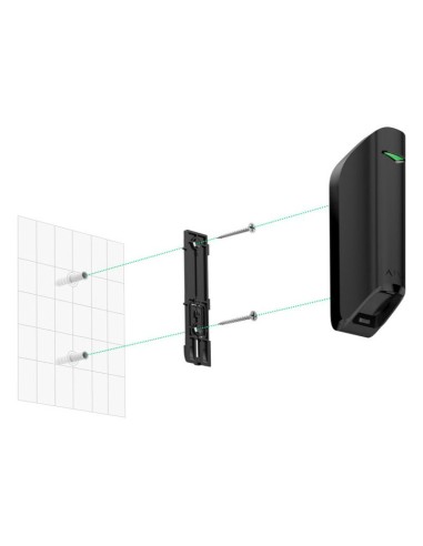 Détecteur de mouvement à rideau AJAX CURTAINPROTECT - Blanc