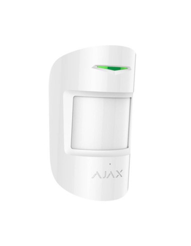 Détecteur de mouvement et bris de vitre - Anti-animaux -AJAX - Blanc