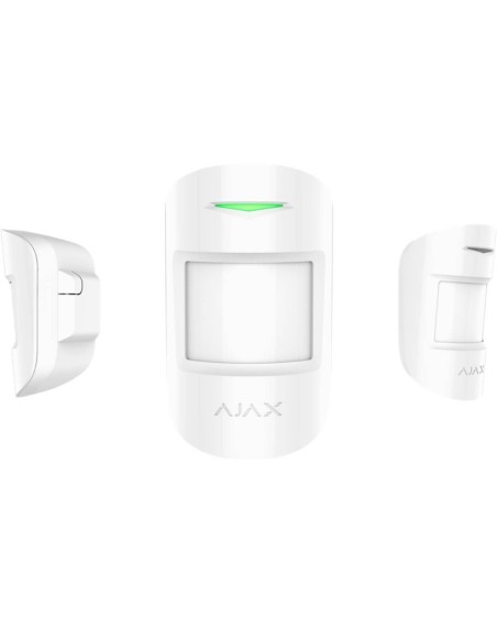 Détecteur de mouvement et bris de vitre - Anti-animaux -AJAX - Blanc