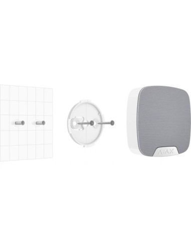Sirène sans fil intérieure compacte blanche - HOMESIREN - AJAX - Blanc