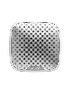 Sirène extérieure sans fil noire - STREETSIREN - AJAX - BLANC