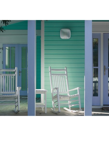 Sirène extérieure sans fil noire - STREETSIREN - AJAX - BLANC