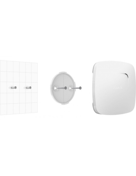 Détecteur d'incendie sans fil avec capteur de température - AJAX - Noi...