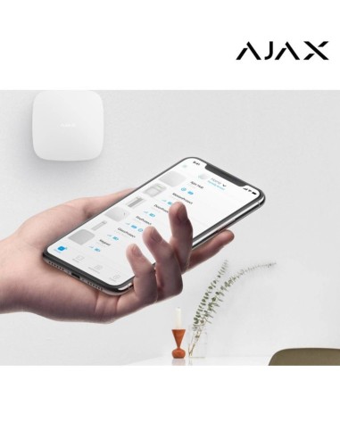 Centrale d'alarme HUB2PLUS sans fil - AJAX - Blanc