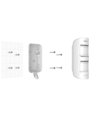 Détecteur de mouvement extérieur sans fil - AJAX - Blanc