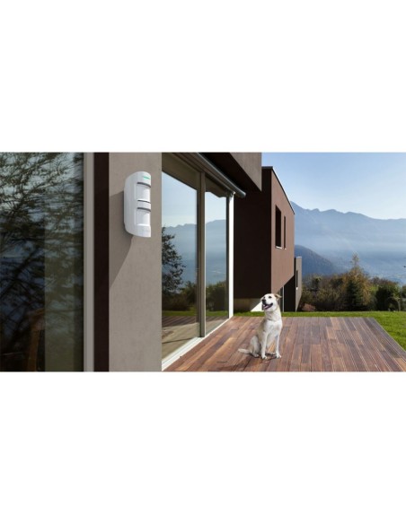 Détecteur de mouvement extérieur sans fil - AJAX - Blanc