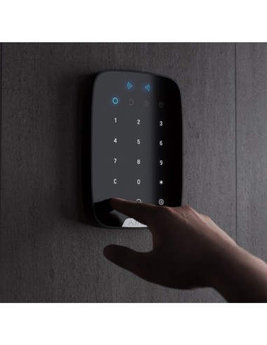 Clavier numérique sans fil - prise en charges des cartes et des portes-clé