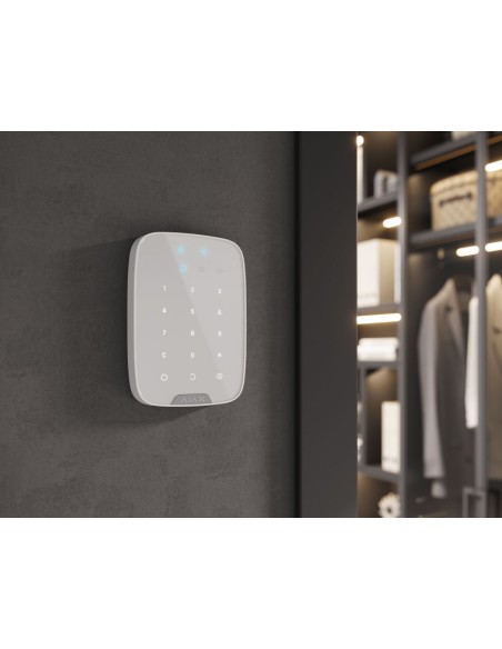 Clavier numérique sans fil - prise en charges des cartes et des portes-clé