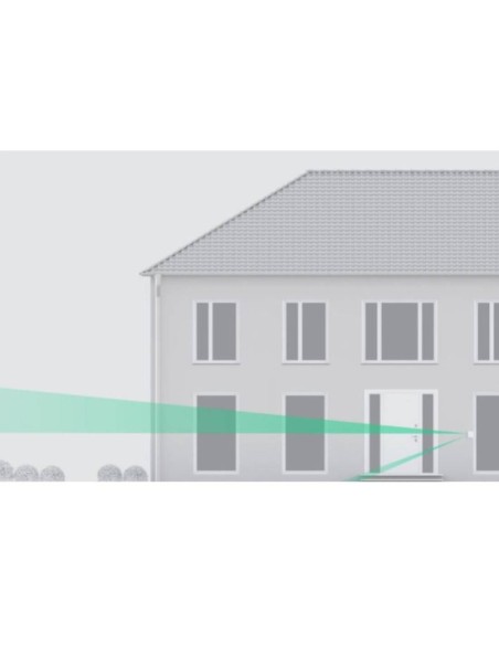 Détecteur de mouvement rideau d'extérieur bidirectionnel - Surveillance maison