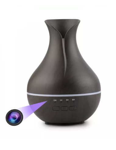 Diffuseur / humidificateur - Caméra espion Wifi - Aromathérapie