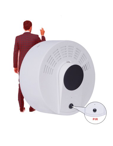 Détecteur de fumée caméra wifi avec détection d'humain