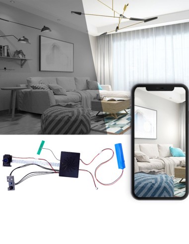 Module Camera wifi 110 ° à bricoler - Full HD et Détection PIR - 6 moi...