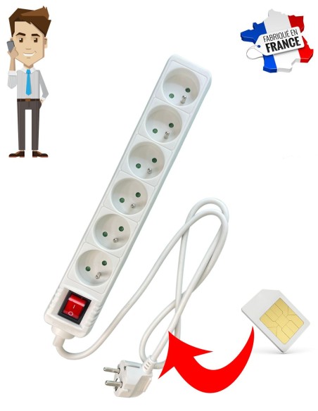 Multiprise micro espion GSM