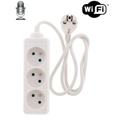 Multiprise 3 Prises WiFi avec Enregistreur Vocal Espion 32Go 2