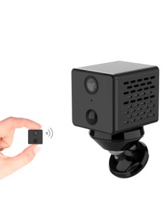 Mini caméra Wifi Full HD – Grand angle - Vision à distance & nocturne