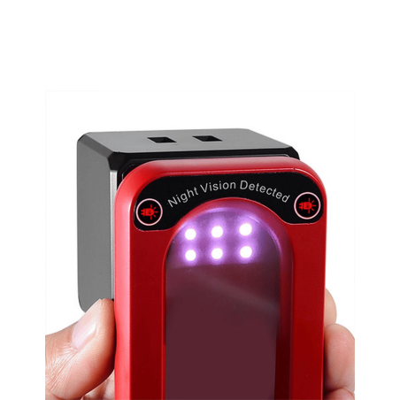 Détecteur de caméra, micro et de vision nocturne invisible