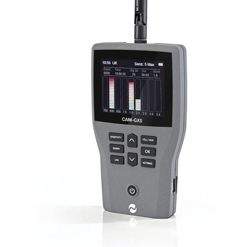 CAM-GX5 Détecteur PRO de Micro et Traceur GPS 2G 3G 4G 5G