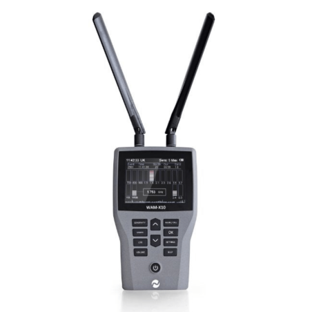 WAM-X10 PRO Moniteur multi bande Cellulaire 5G, large bande (0 à 14 GHz)