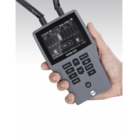 WAM-X10 PRO Moniteur multi bande Cellulaire 5G, large bande (0 à 14 GHz)