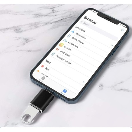 Lecteur de carte micro SD - Type C / Lightning / Micro USB