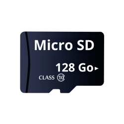 Carte mémoire Micro SD - stockage 128 Go