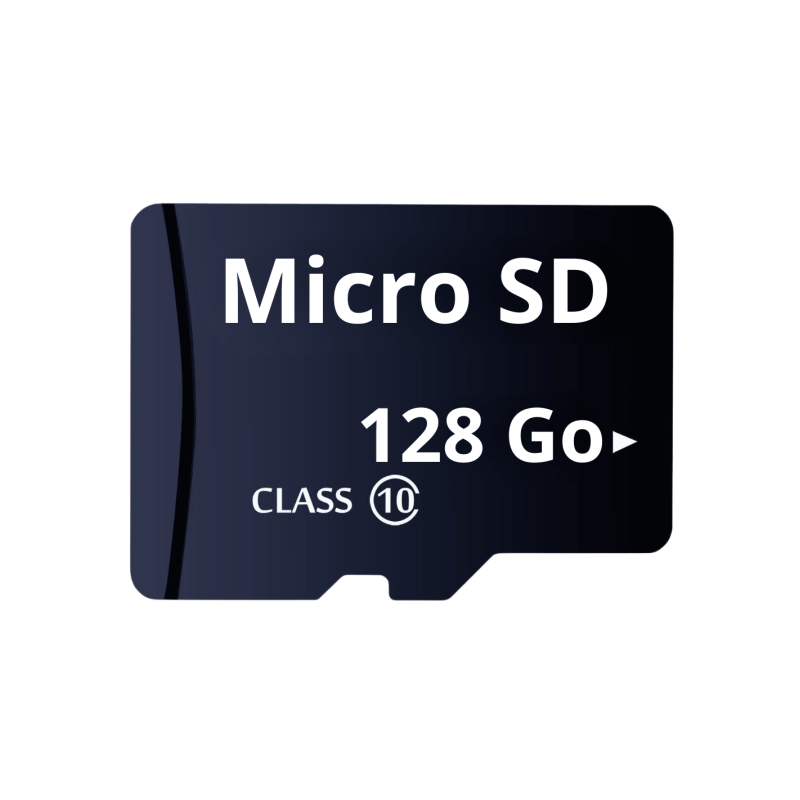 Carte mémoire Micro SD - stockage 128 Go